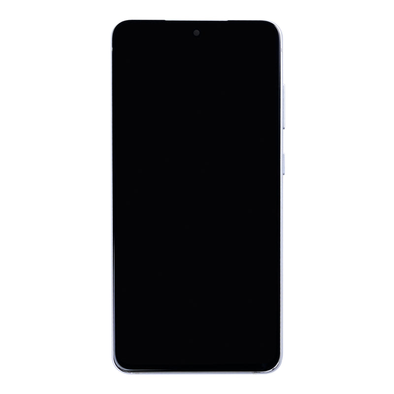Samsung Galaxy S21 FE G990B Display And Digitizer With Frame White Soft-OLED