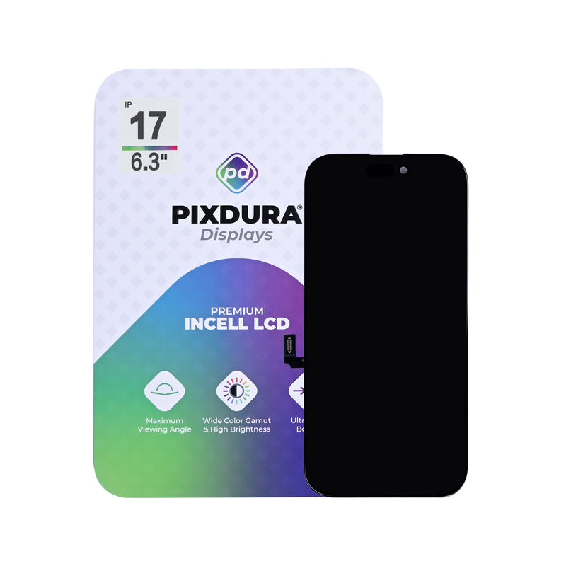 PIXDURA For Apple iPhone 17 Display And Digitizer In-Cell (IC Removable) (120Hz)