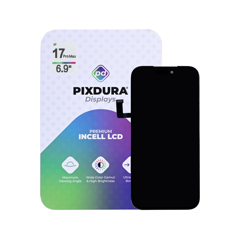 PIXDURA For Apple iPhone 17 Pro Max Display And Digitizer In-Cell (IC Removable) (120Hz)