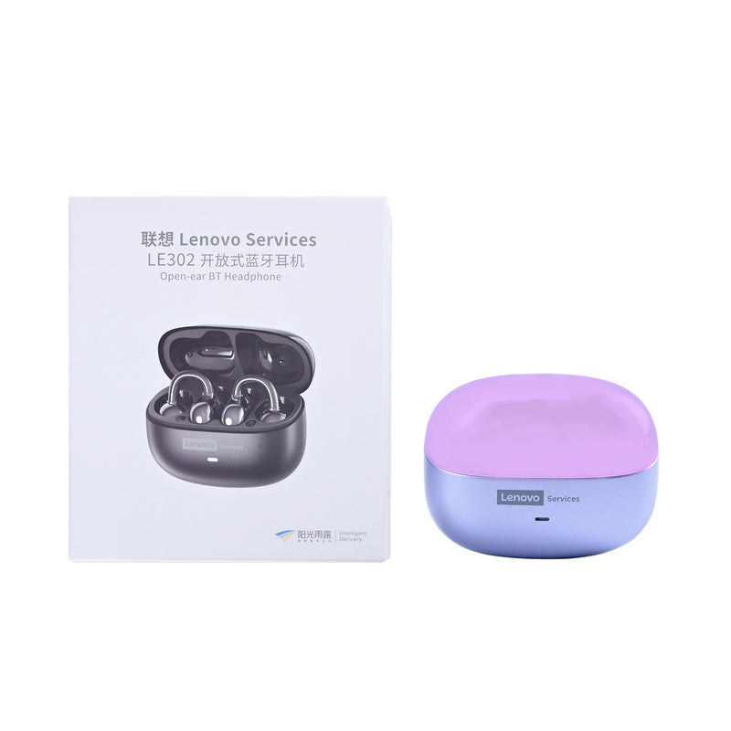 Lenovo LE302 Wireless Earbuds Purple