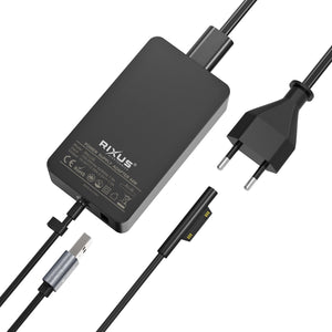 Rixus RXLC32 Microsoft Surface Ladegerät 44W