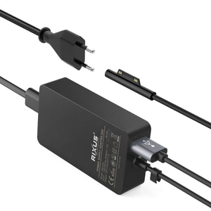Rixus RXLC40 Microsoft Surface Ladegerät 65W
