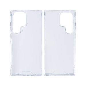 Rixus Anti Schock Gehäuse TPU für Samsung Galaxy S24 Ultra 5G Transparent