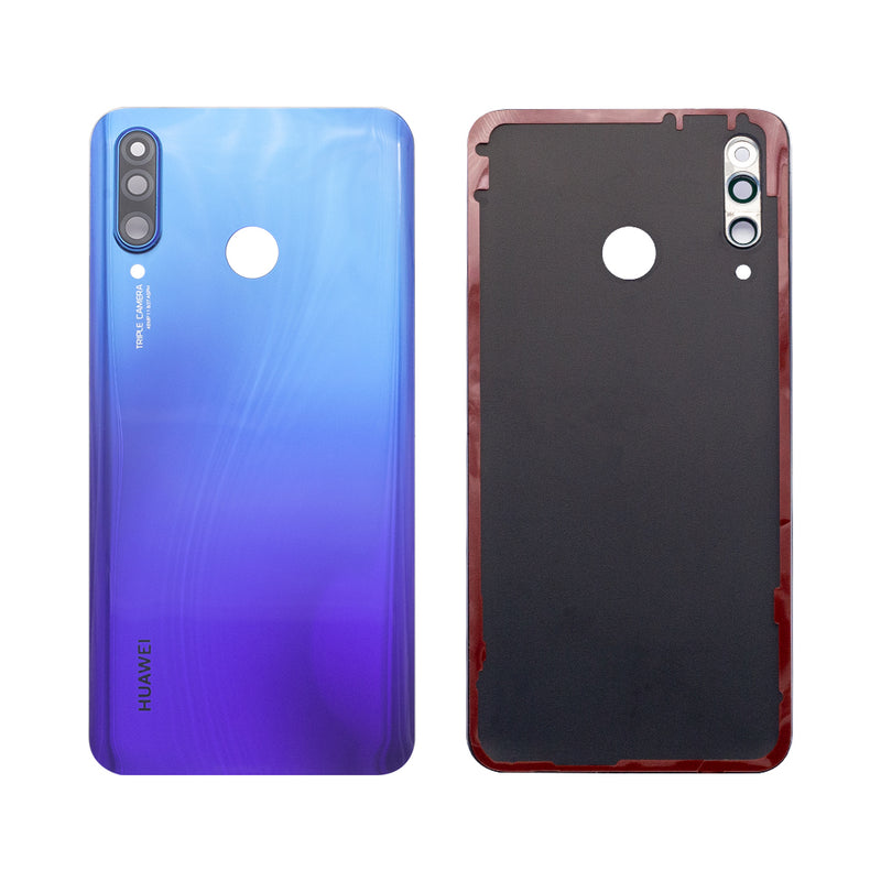 Huawei P30 Lite, P30 Lite New Edition Back Cover Pfauenblau 48MP (+ Objektiv)