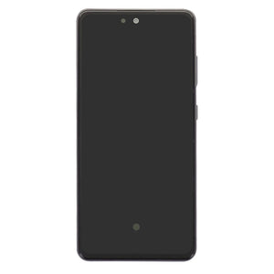 Samsung Galaxy A52 A525F, A52 5G A526B Display und Digitizer mit Rahmen Awesome Black Service Pack