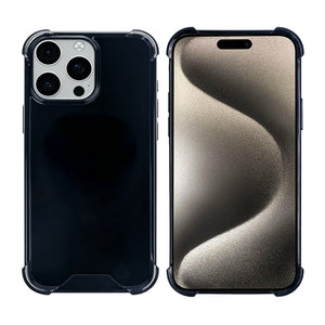 Rixus Anti-Burst Tasche For Apple iPhone 15 Pro Max Schwarz