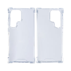 Rixus Anti-Burst Gehäuse für Samsung Galaxy S22 Ultra 5G Transparent