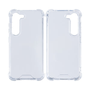 Rixus Anti-Burst-Hülle für Samsung Galaxy S23 Transparent