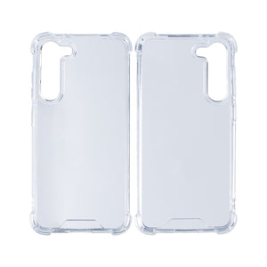 Rixus Anti-Burst Gehäuse für Samsung Galaxy S23 Plus Transparent
