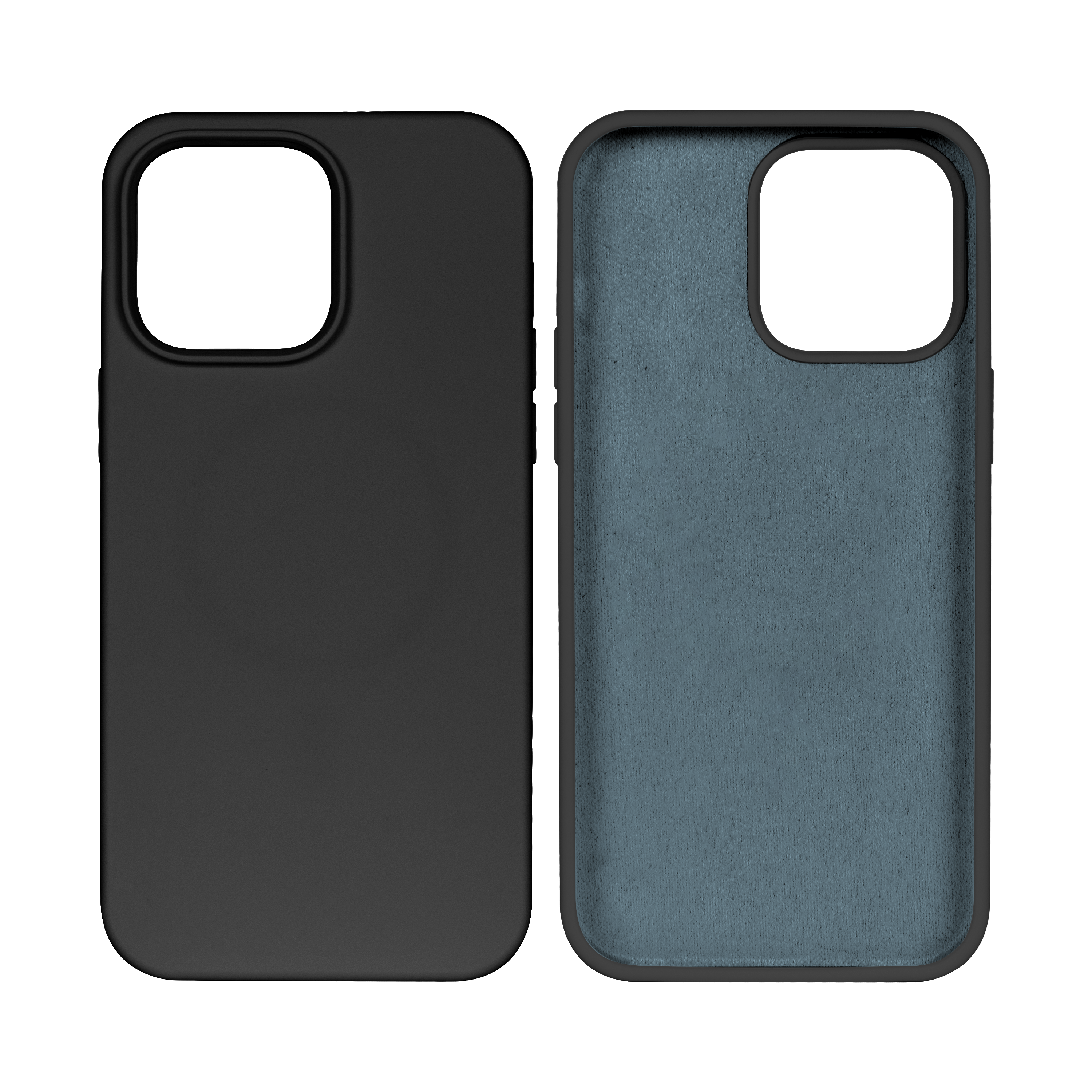Rixus Soft TPU Handyhülle For Apple iPhone 15 Pro Max Schwarz