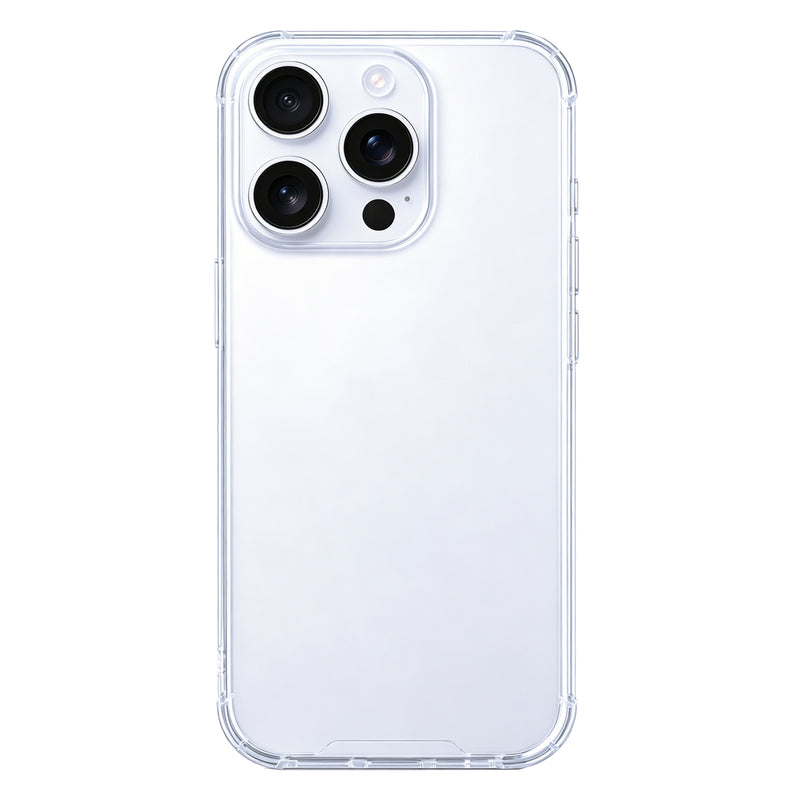 Rixus Anti-Burst Tasche For Apple iPhone 15 Pro Transparent