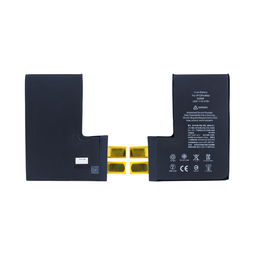 For Apple 12 Pro Max Akku (Punktschweißen erforderlich) Ohne BMS/IC OEM