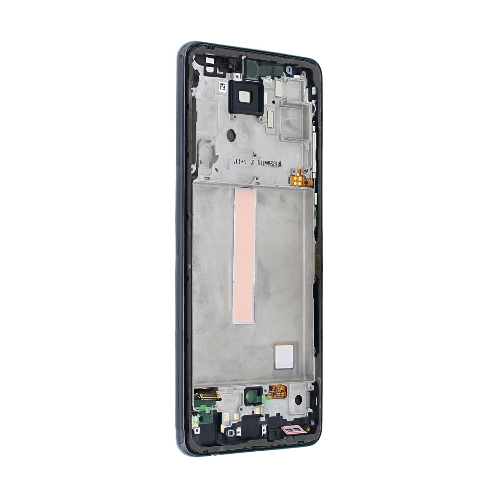 Samsung Galaxy A52s 5G A528B Display und Digitizer mit Rahmen Awesome Black Service Pack