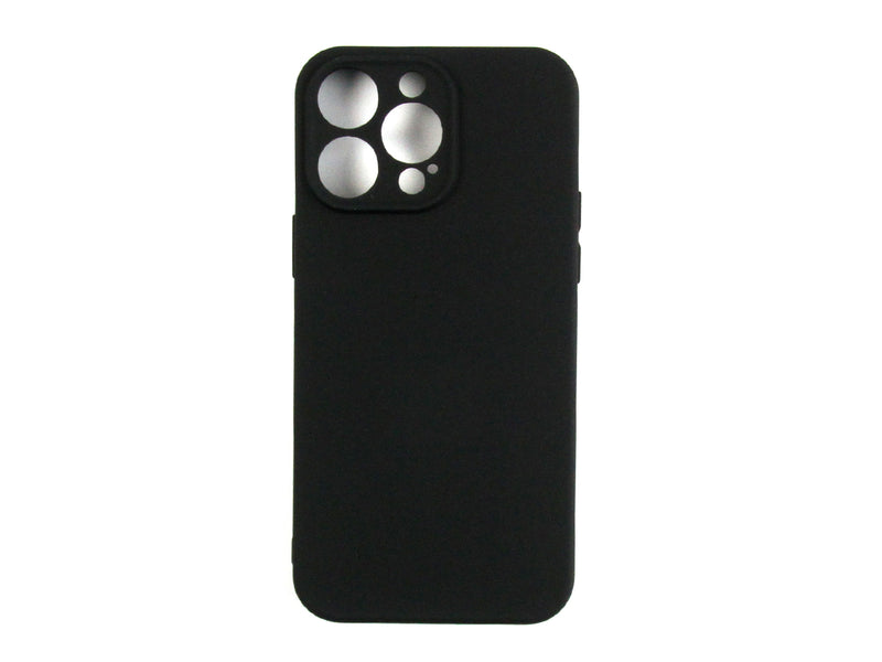 Rixus Soft TPU Handyhülle For Apple iPhone 14 Pro Max Schwarz