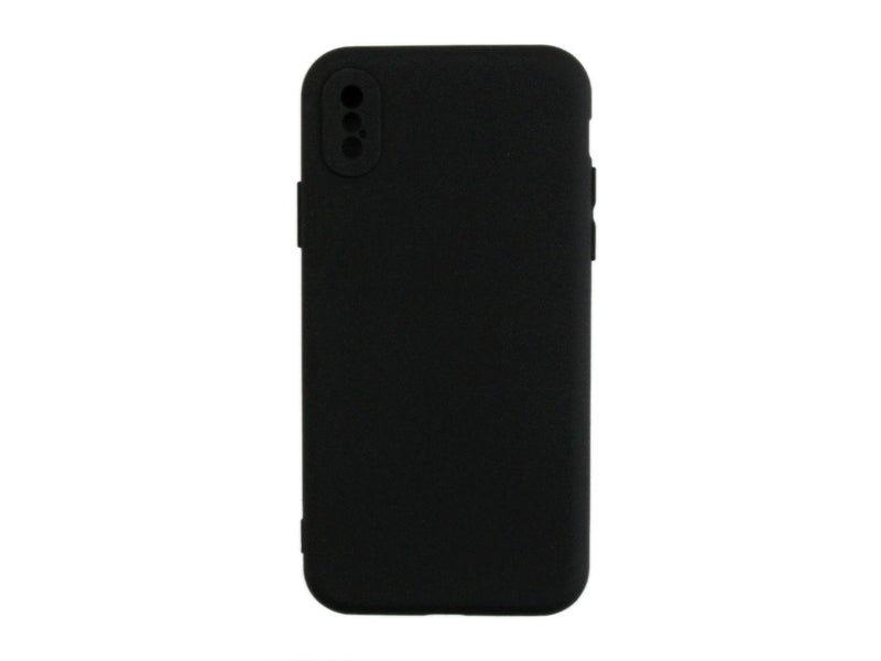 Rixus Soft TPU Handyhülle For Apple X, XS Schwarz