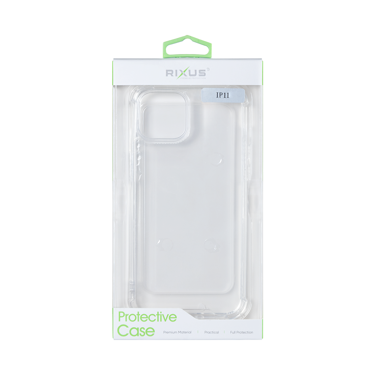 Rixus Anti-Burst Hülle For Apple iPhone 11 Transparent