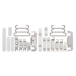 Für iPhone 16, 16 Plus Seitentasten-Set (4 Stück) Weiß