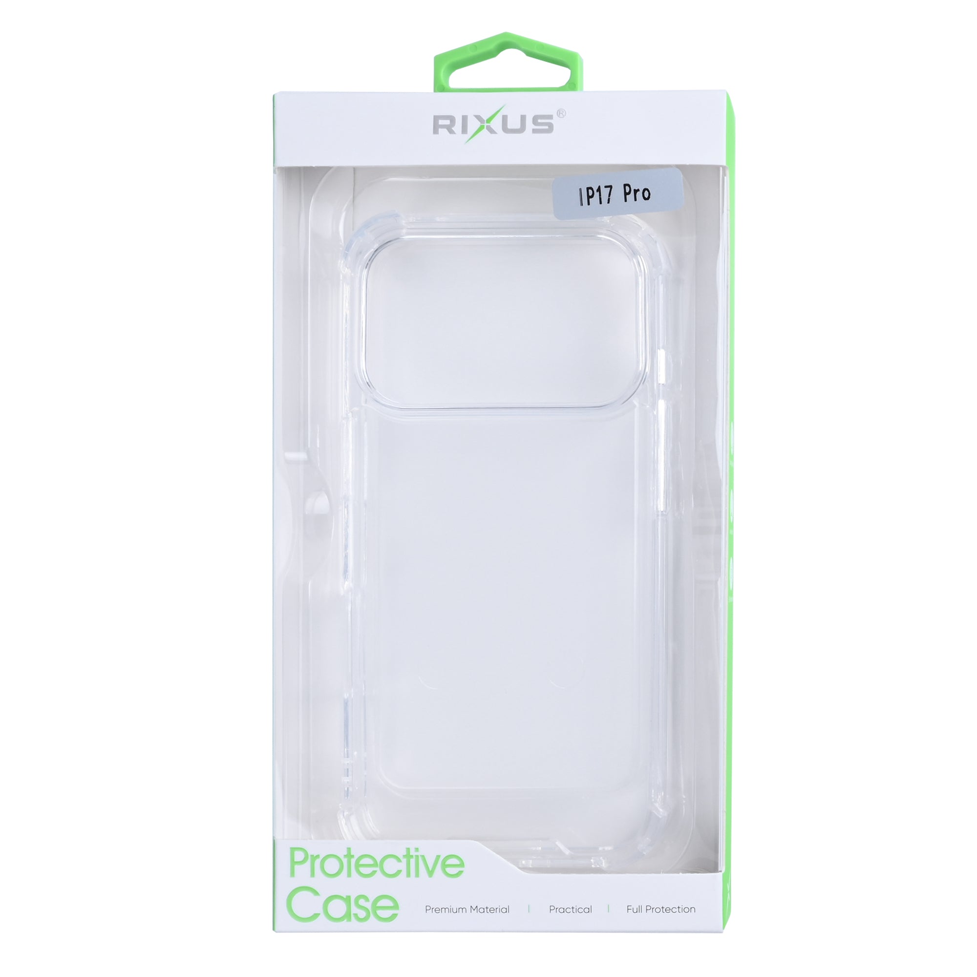 Rixus Anti-Burst Tasche For Apple iPhone 17 Pro Transparent