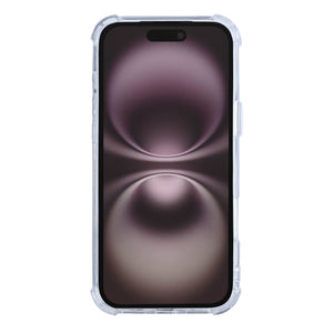 Rixus Anti-Burst Case With MagSafe Compatible For Apple iPhone 17 Transparent