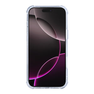 Rixus Anti-Burst Case With MagSafe Compatible For Apple iPhone 17 Pro Transparent