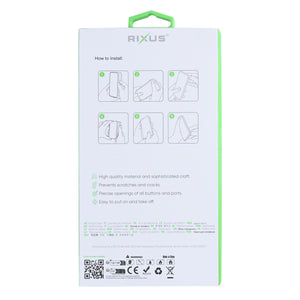 Rixus Anti-Burst Case With MagSafe Compatible For Apple iPhone 17 Pro Transparent