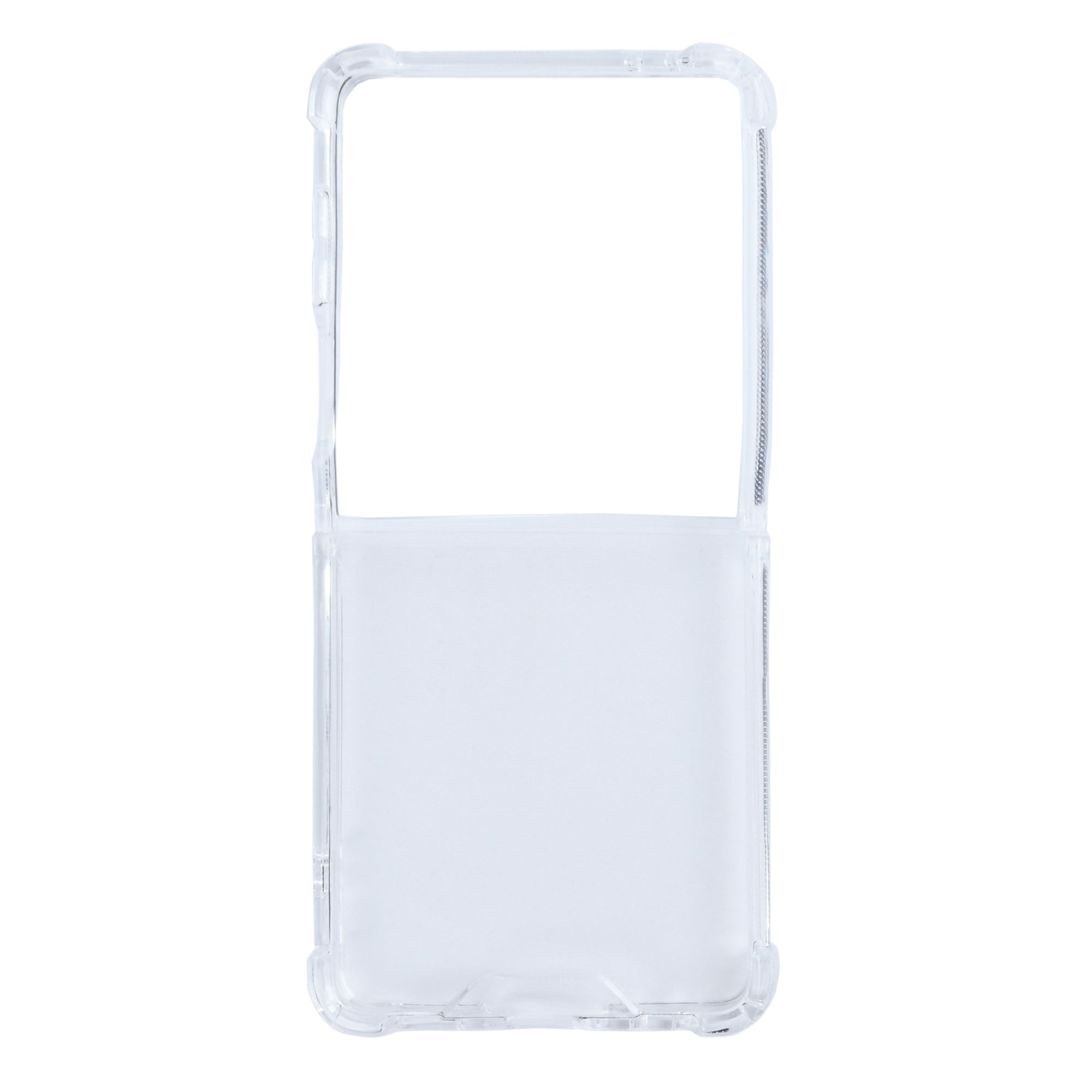 Rixus Anti-Burst Tasche für Samsung Galaxy Z Flip 7 Transparent