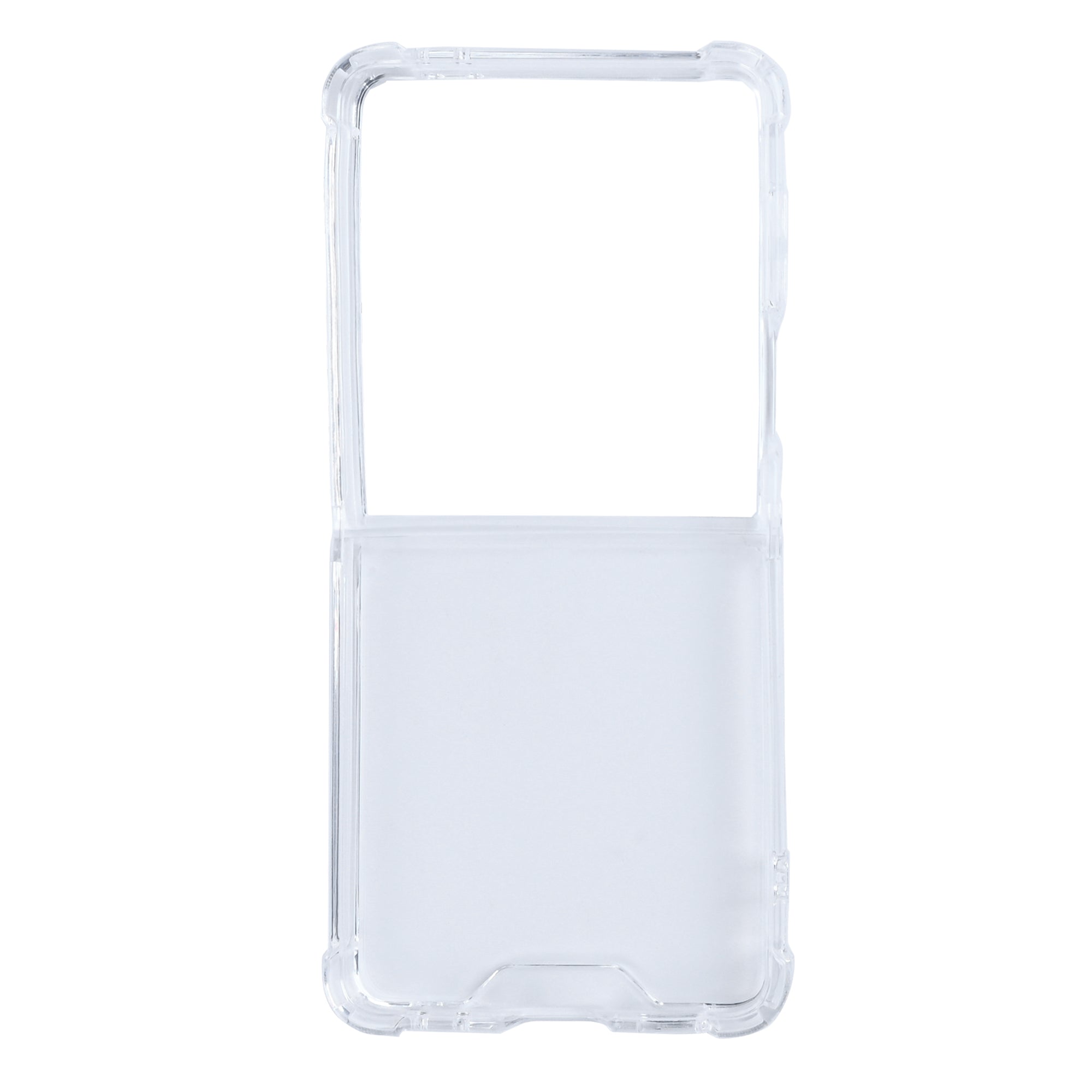 Rixus Anti-Burst Tasche für Samsung Galaxy Z Flip 7 Transparent