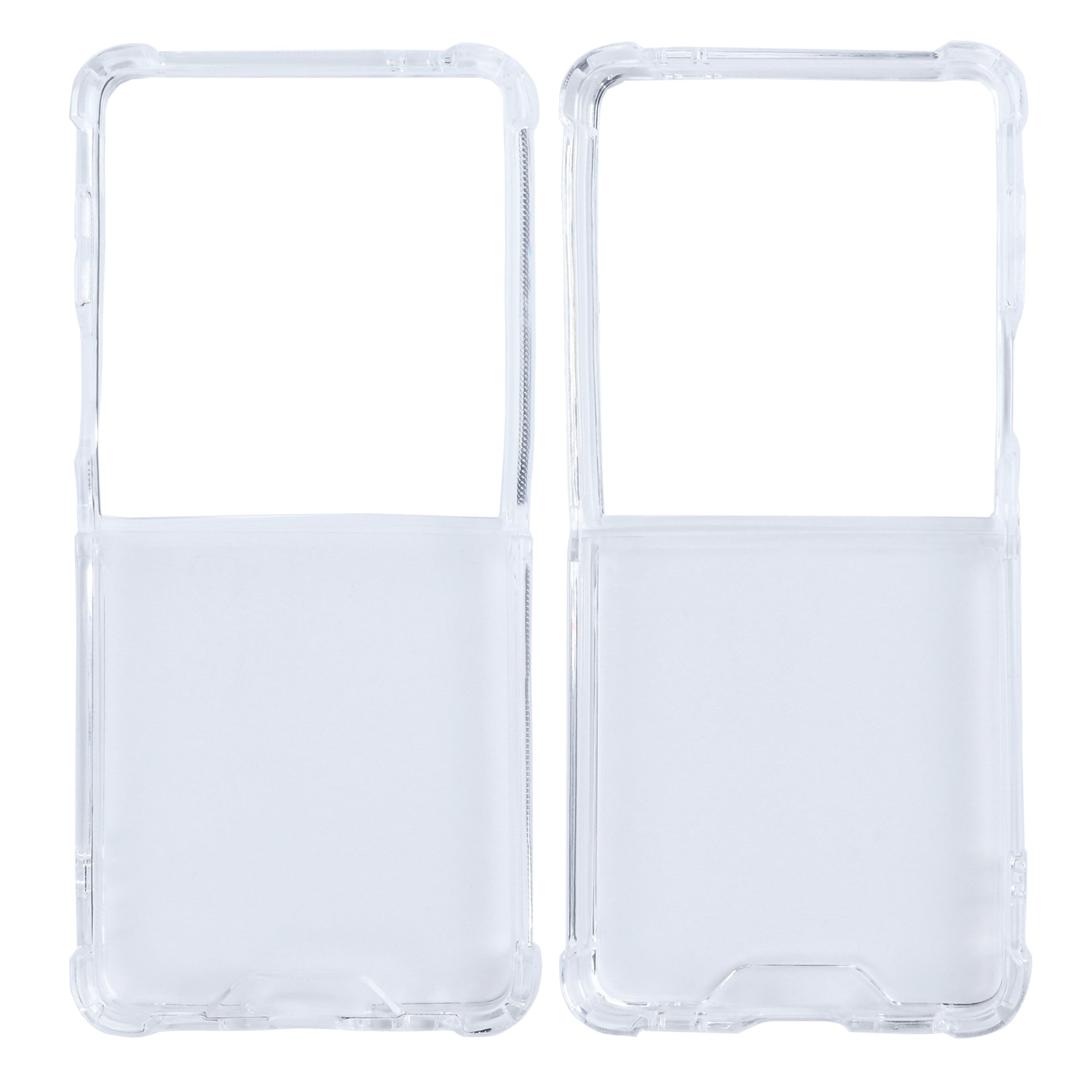 Rixus Anti-Burst Tasche für Samsung Galaxy Z Flip 7 Transparent