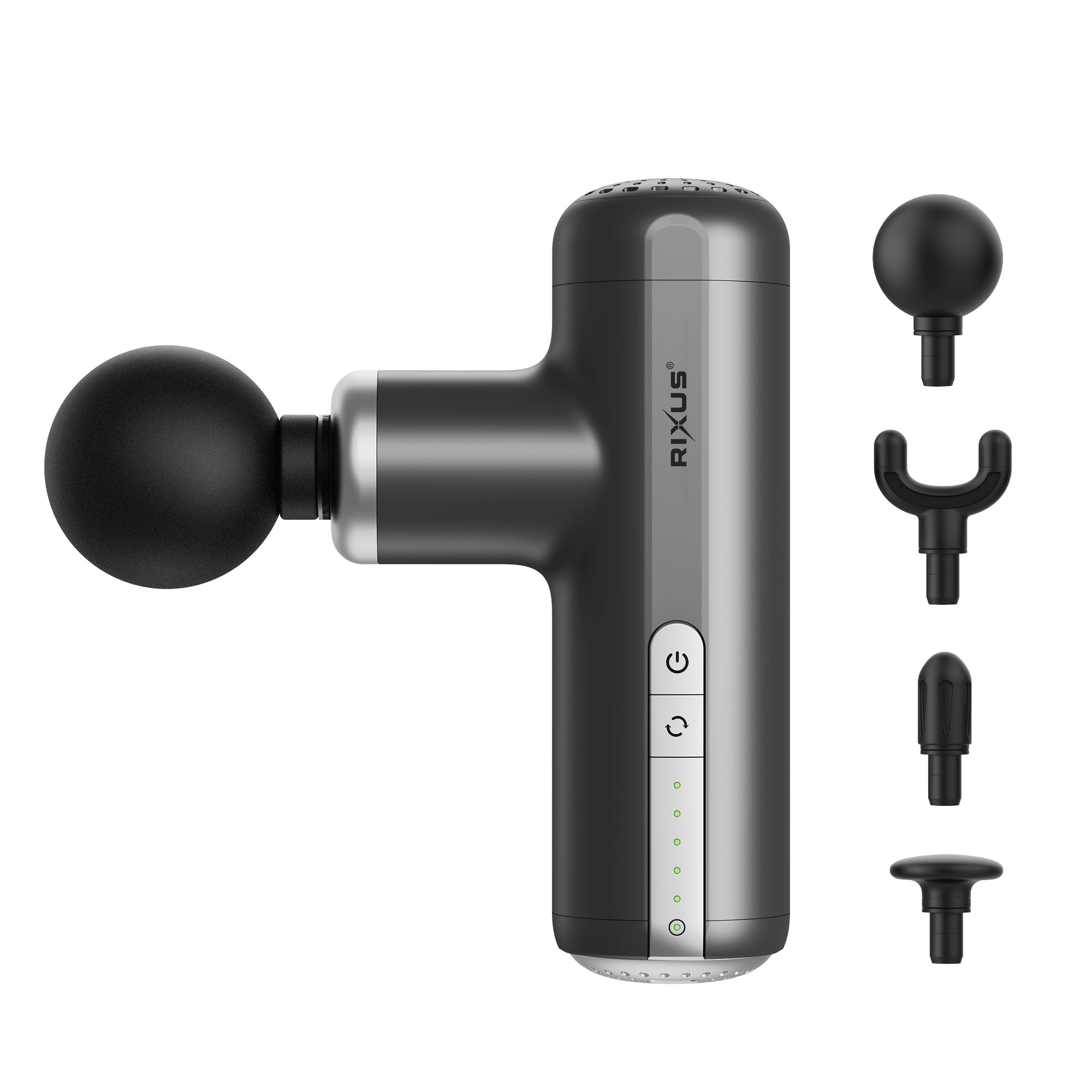 Rixus RXMG01 Mini Massage Pistole Pro Schwarz