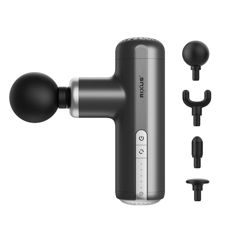 Rixus RXMG01 Mini Massage Pistole Pro Schwarz