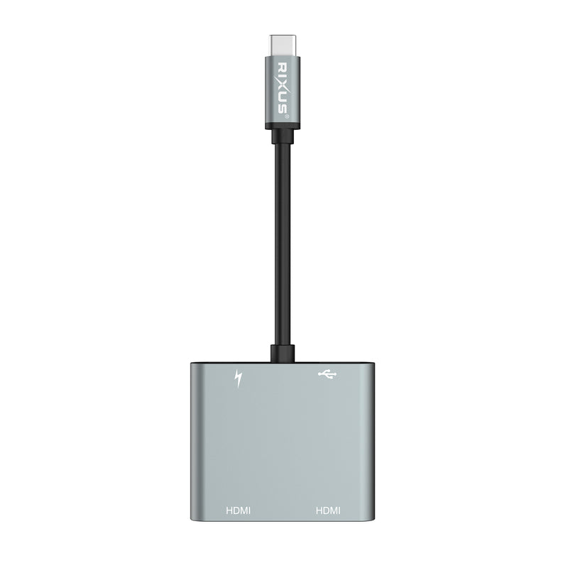 Rixus RXHU20 4-in-1-HDMI-Splitter Space Gray