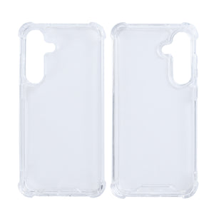 Rixus Anti-Burst Gehäuse für Samsung Galaxy S25 FE Transparent