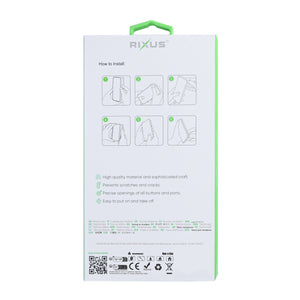 Rixus Anti-Burst Gehäuse mit MagSafe für Samsung Galaxy S25 FE Transparent