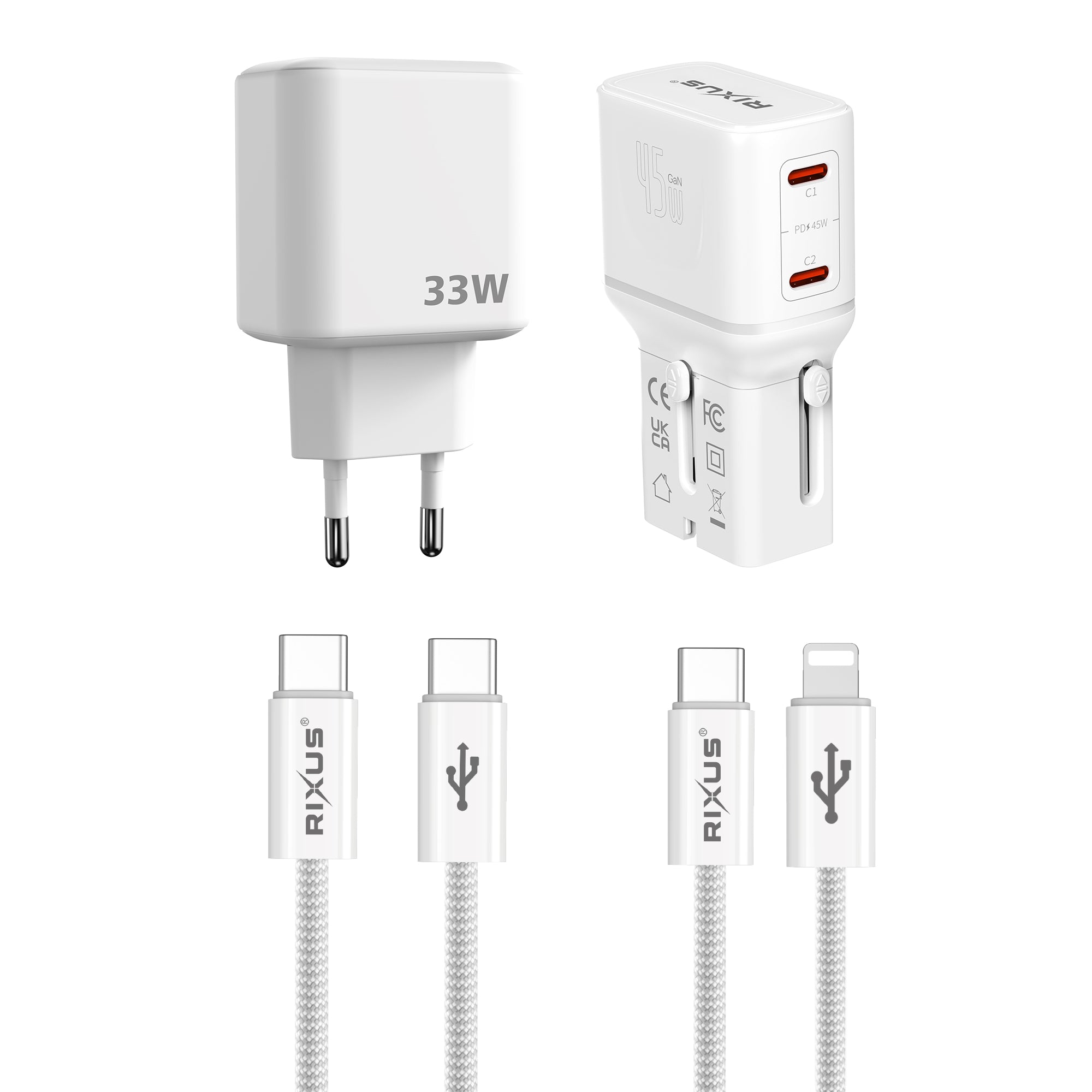 Rixus RXTP01 Recharge Travel Pack Schwarz