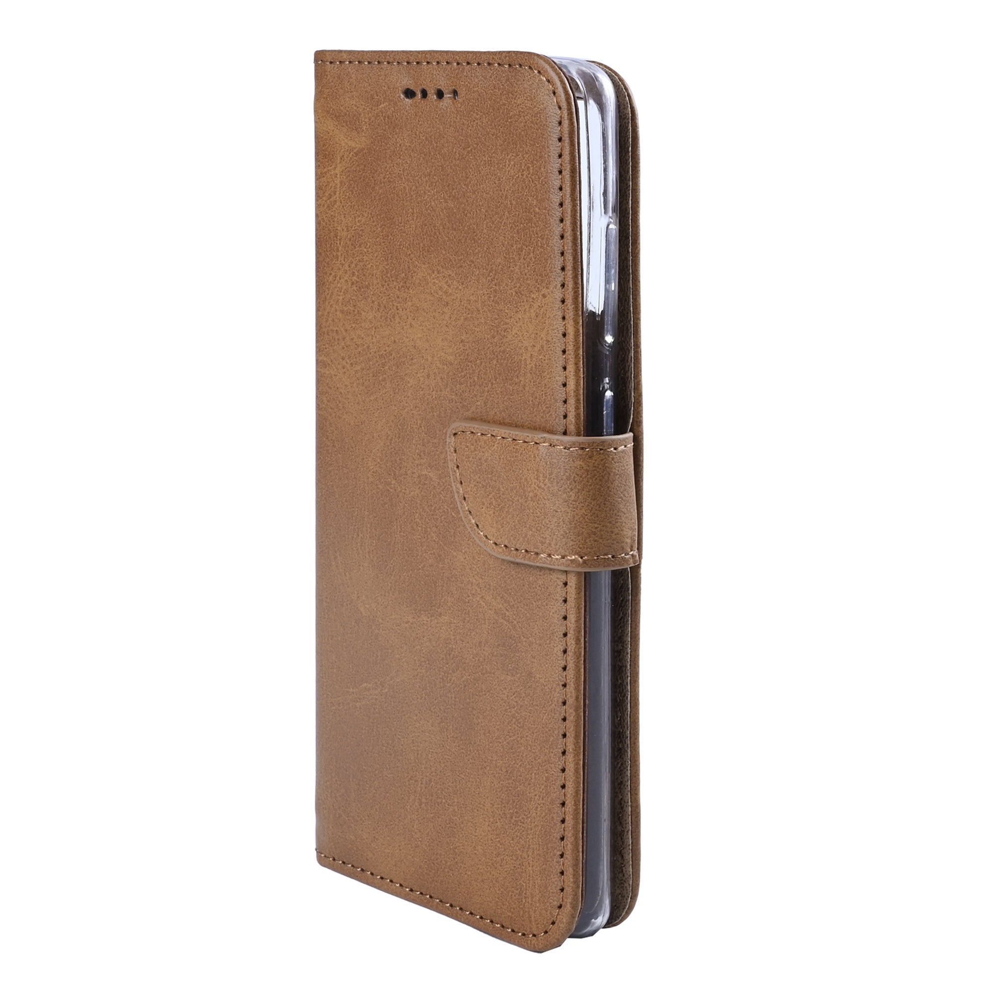 Rixus Bücherregal für Xiaomi 17 Pro Hellbraun