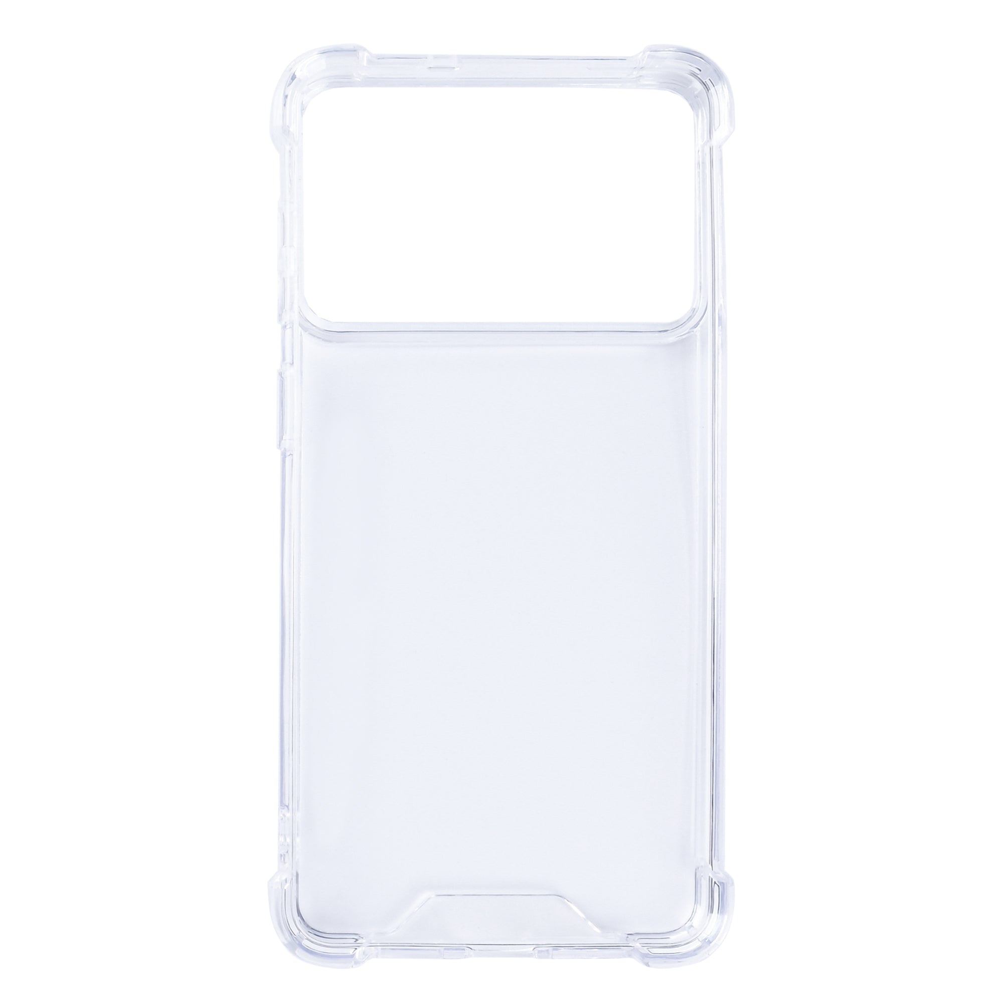 Rixus Anti-Burst Gehäuse für Samsung Galaxy S26 Edge Transparent