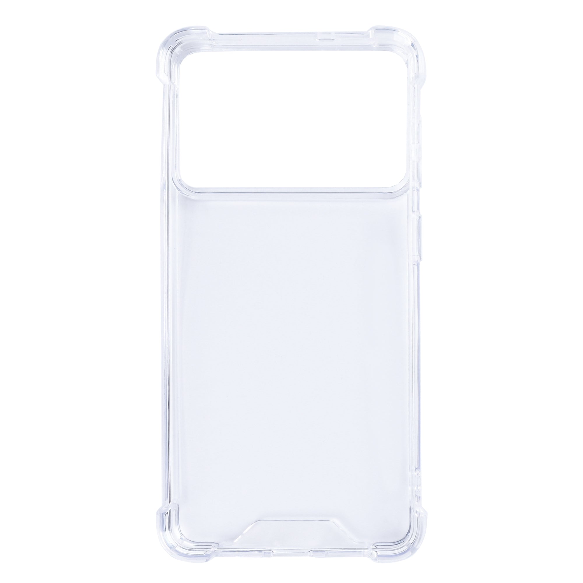 Rixus Anti-Burst Gehäuse für Samsung Galaxy S26 Edge Transparent