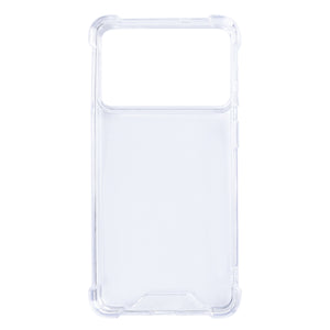 Rixus Anti-Burst Gehäuse für Samsung Galaxy S26 Edge Transparent