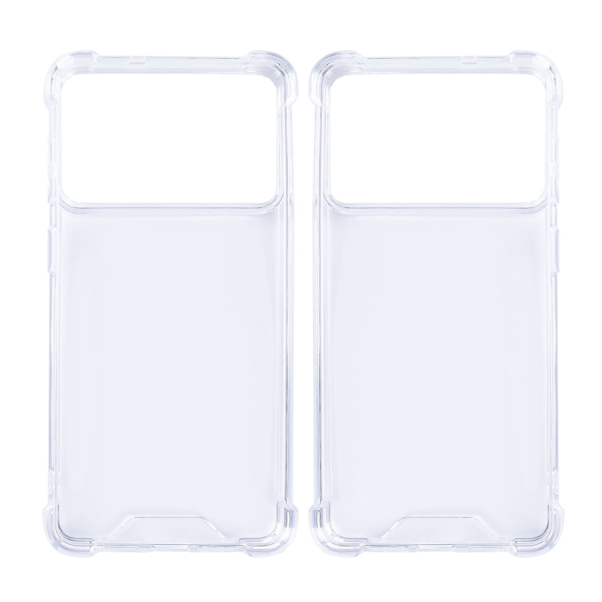 Rixus Anti-Burst Gehäuse für Samsung Galaxy S26 Edge Transparent