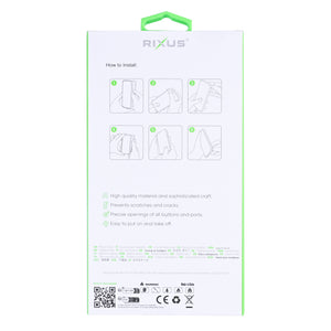 Rixus Anti-Burst Gehäuse mit MagSafe für Samsung Galaxy S26 Transparent