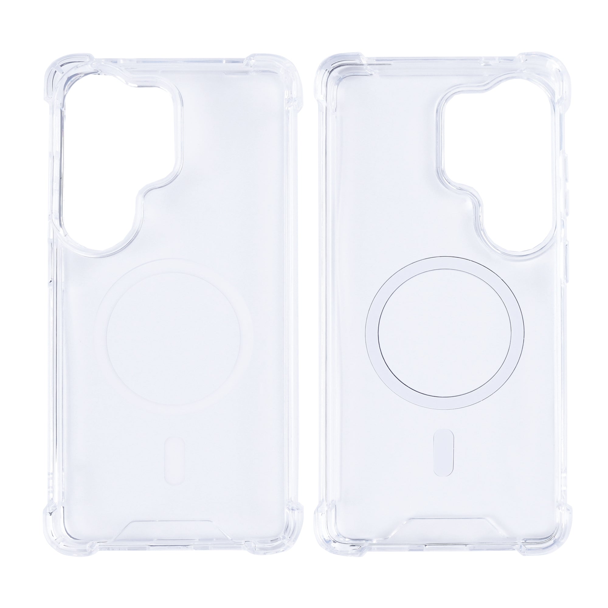 Rixus Anti-Burst Gehäuse mit MagSafe für Samsung Galaxy S26 Ultra Transparent