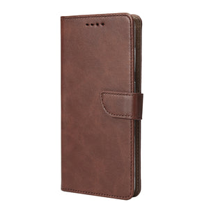 Rixus Bookcase For Samsung Galaxy A25 5G Brown