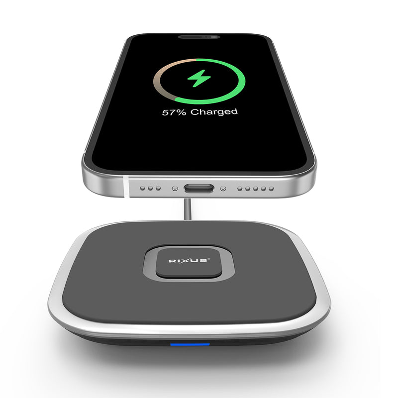 Rixus RXWC23 Otto 15W Wireless Charging Pad Schwarz
