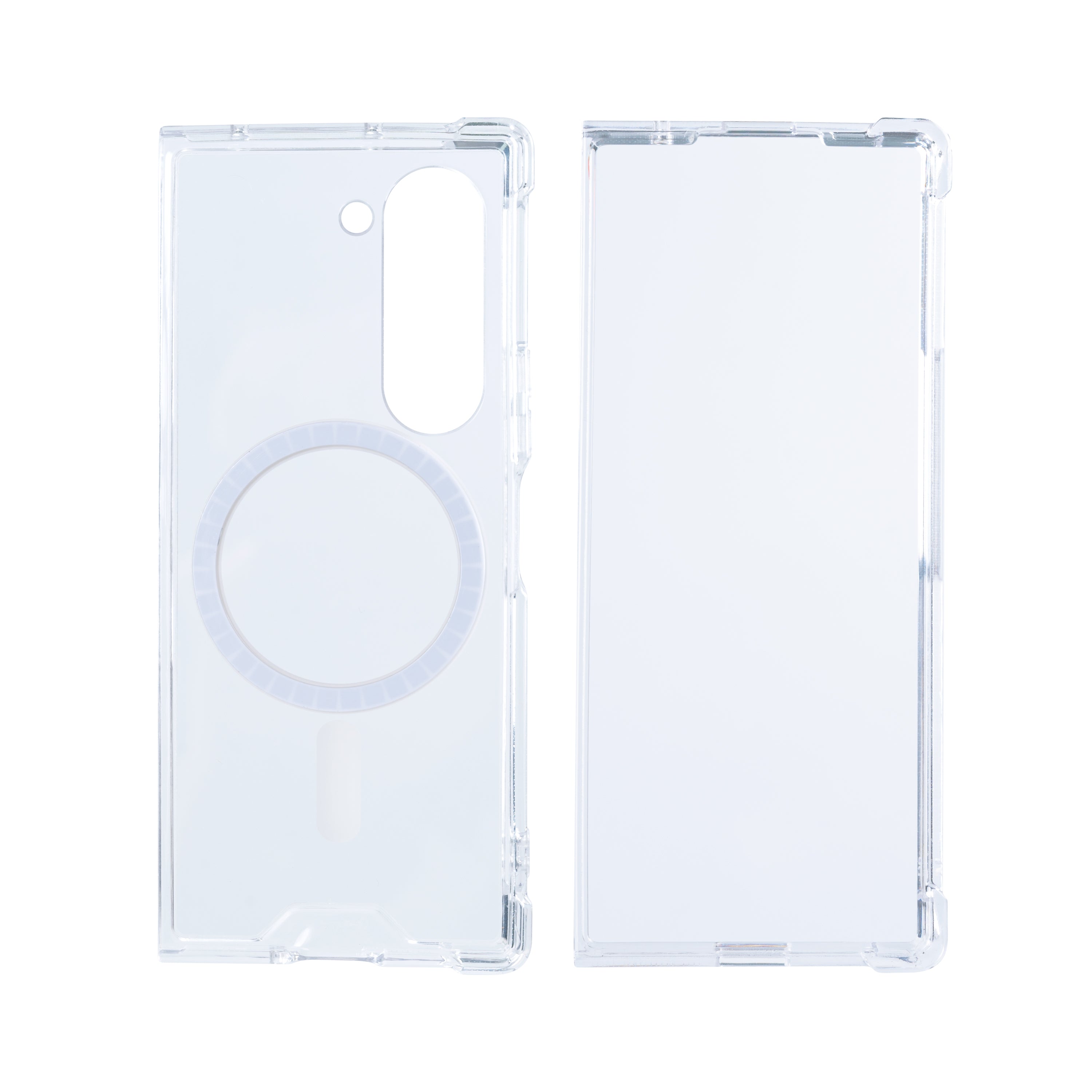 Rixus Anti-Burst Gehäuse mit MagSafe für Samsung Galaxy Z Fold6 Transparent