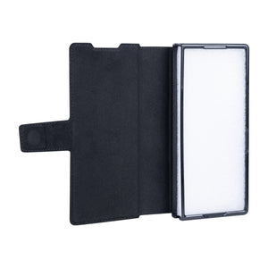 Rixus Wallet Case mit Stifthalter für Samsung Galaxy Z Fold6 Schwarz