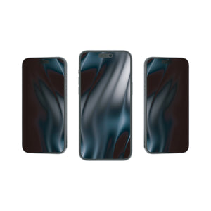 Rixus Privatsphäre voll gebogen Rand gehärtetes Glas For Apple iPhone 16 (10-Pack)