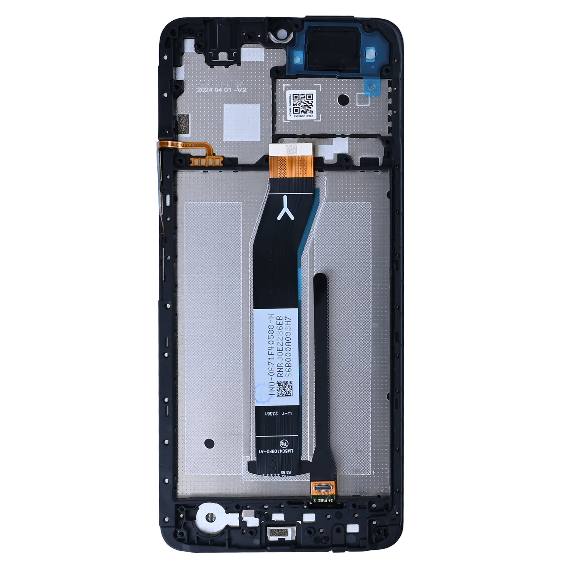Xiaomi Redmi A3 Display und Digitizer mit Rahmen schwarz OEM