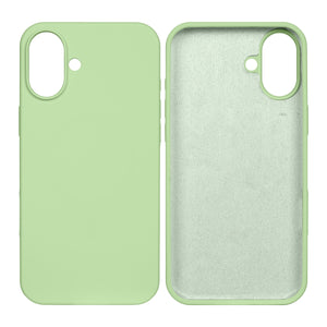 Rixus Soft TPU Handyhülle For Apple iPhone 16 Matcha