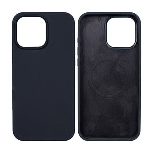 Rixus Soft TPU Handyhülle mit MagSafe For Apple iPhone 16 Pro Schwarz