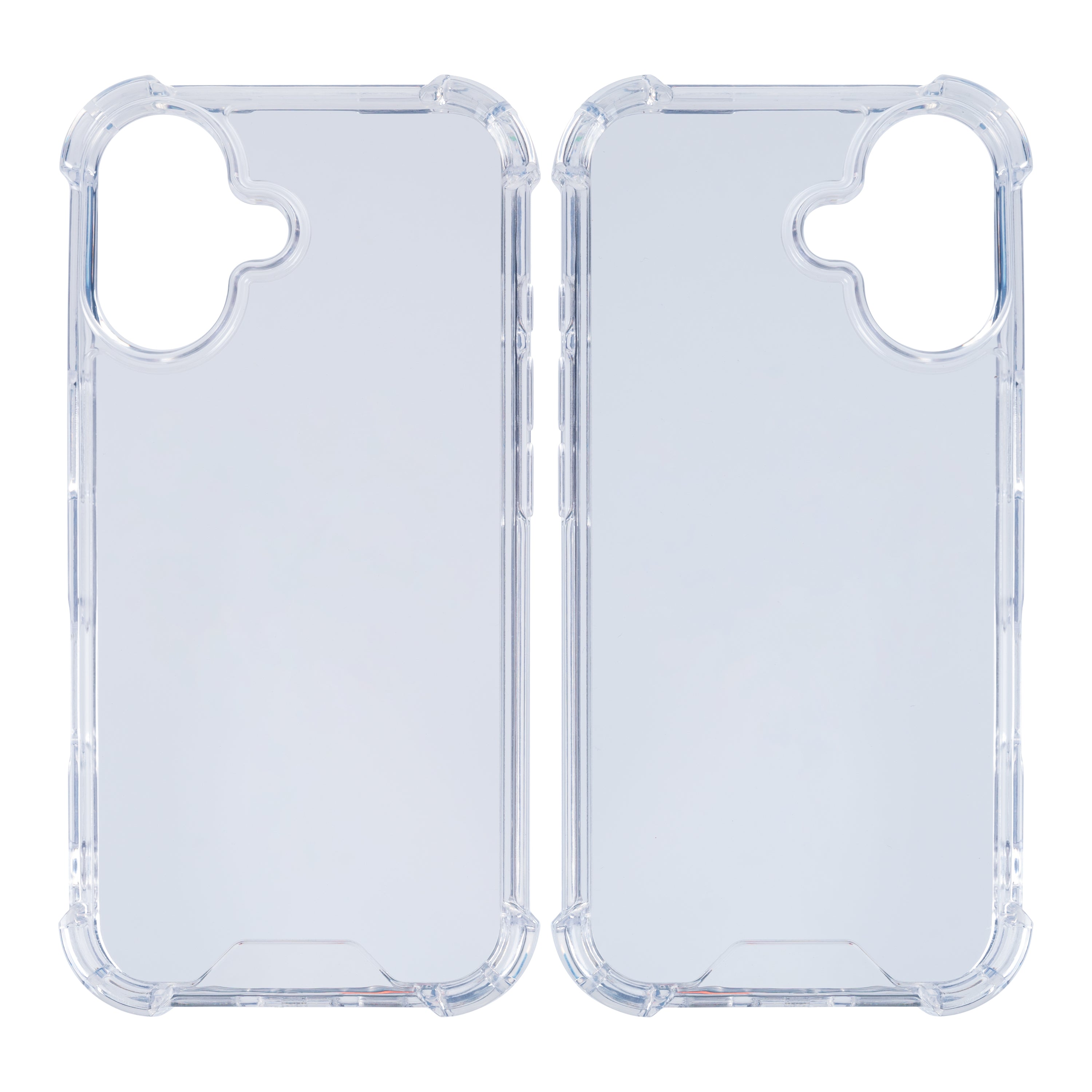 Rixus Anti-Burst Hülle For Apple iPhone 16 Plus Transparent